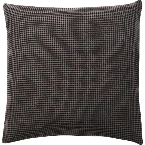 Ria Pillow in Black Peppercorn Fabric