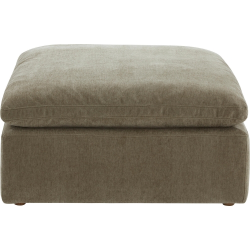 Terra Ottoman in Sage Performance Fabric