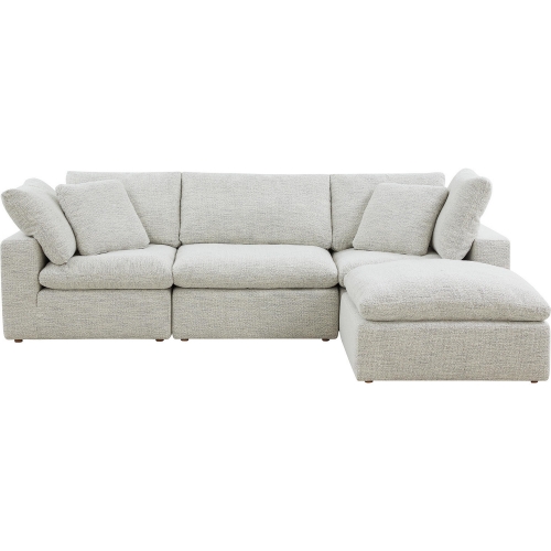 Terra Lounge Modular Sectional Sofa in Sand Performance Fabric