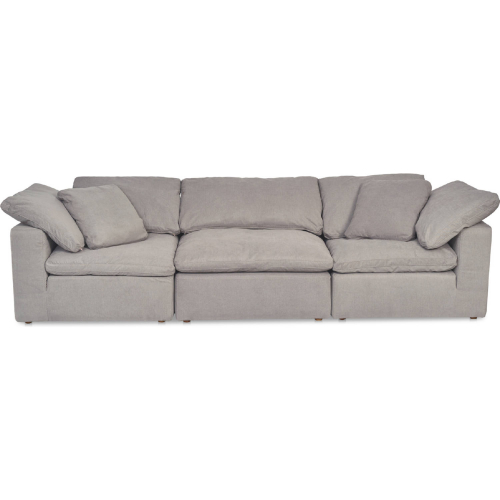 Clay Modular Sectional Sofa in Light Grey Fabric