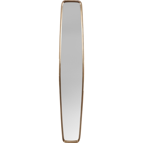 Fitzroy Mirror in Antiqued Brass Finish