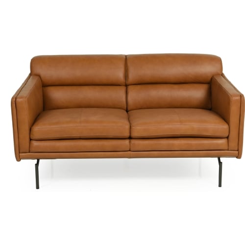 McCoy Loveseat in Tan Top Grain Leather