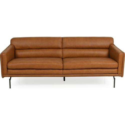 McCoy Sofa in Tan Top Grain Leather