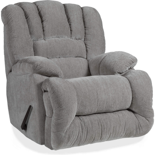 Monet Manual Rocker Recliner in Flint Grey Fabric