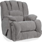 Monet Manual Rocker Recliner in Flint Grey Fabric