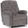 Dori Zero Gravity Power Lift Chair in Tufted Slate Grey Fabric