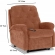 Dori Zero Gravity Power Lift Chair in Tufted Copper Orange Fabric