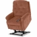Dori Zero Gravity Power Lift Chair in Tufted Copper Orange Fabric