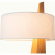 Obelisk 63" Floor Lamp in Natural Ash Wood Finish & White Linen