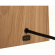 Obelisk Table Lamp in Natural Ash Wood Finish & White Linen