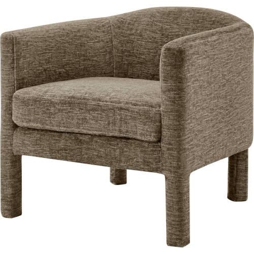 Jennifer Accent Arm Chair in Pasadena Taupe Fabric