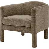 Jennifer Accent Arm Chair in Pasadena Taupe Fabric