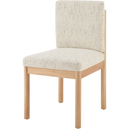 Melvin Dining Chair in Concord Cream Fabric (Set of 2)