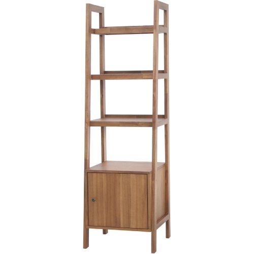 Henley Wall Bookcase in Newton Brown Wood