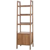 Henley Wall Bookcase in Newton Brown Wood