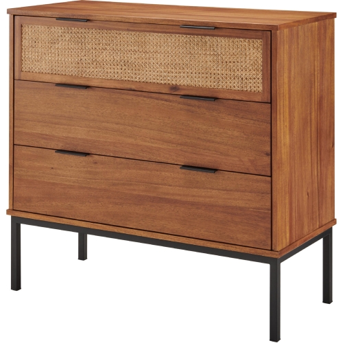 Caine Rattan 3 Drawer Chest