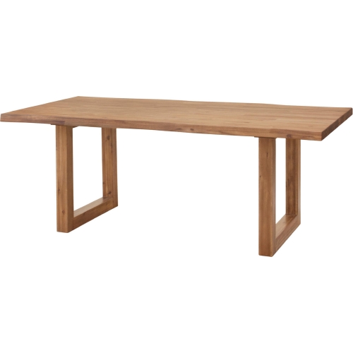 Windsor 79" Live Edge Dining Table in Solid Acacia