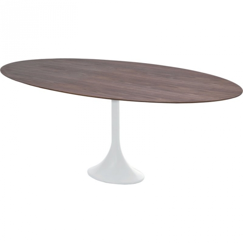 Echo Oval 77" Dining Table American in Walnut