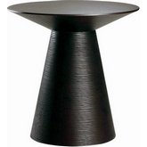 Anika Side Table in Ebony Oak