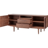 Elisabeth 68" Media Unit / Buffet in Walnut Stain