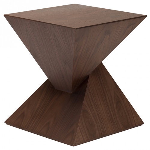 Giza Side Table in American Walnut Wood