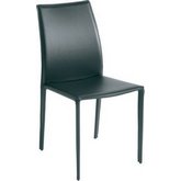 Sienna Dining Chair in Black Top Grain Leather