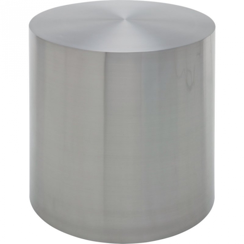 Piston Side Table in Stainless Steel