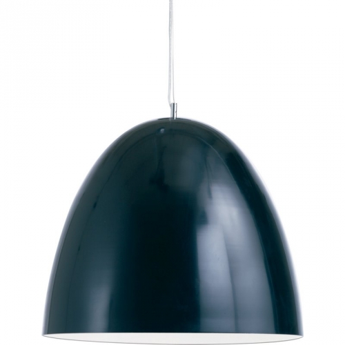 Dome 24" Pendant Light in Black