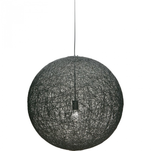 Molded String 30" Pendant Light in Black