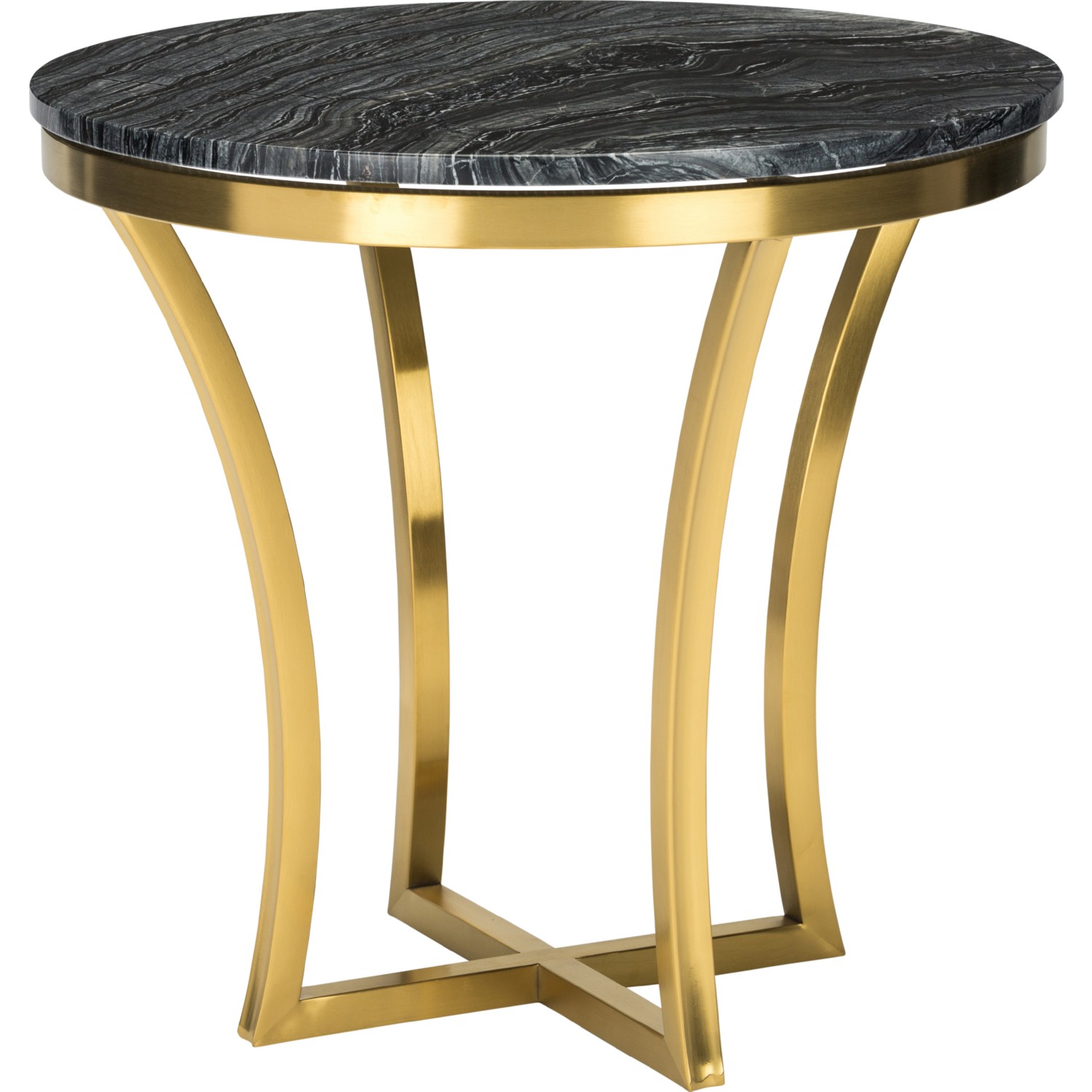 Marbel Gold Side Table