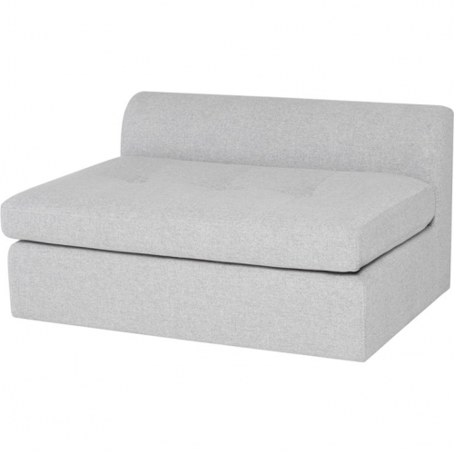 Lola Modular Sectional Sofa Unit Armless 2 Seat in Linen