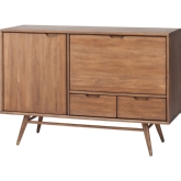 Janek 48" Media Unit / TV Stand in Walnut Stain