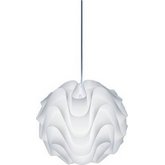 Meringue Small 16" Pendant Light in White