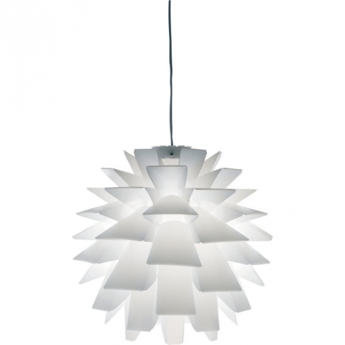 Asparagus Pendant Light in White