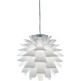 Asparagus Pendant Light in White