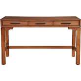 Nova 52" Desk in Honey Maple Finish Wood