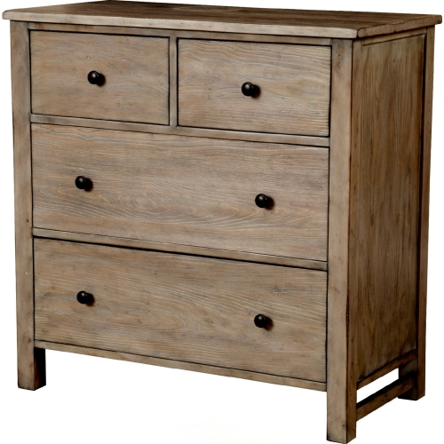 Classic Small Chest in Distressed Natural Grey Finish