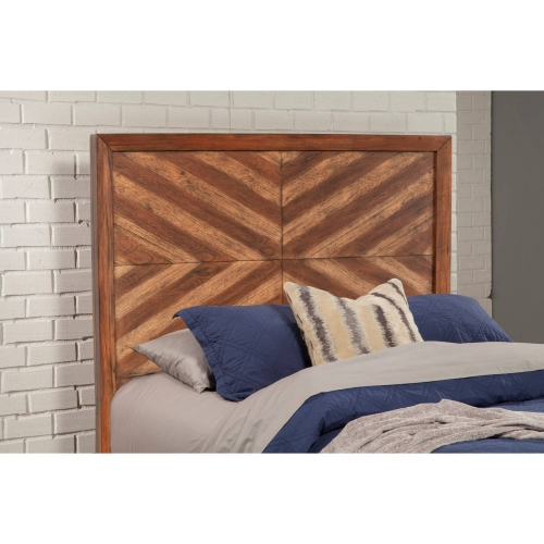 Trinidad California King Headboard in Toffee Brown Wood