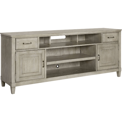 Newport 74" TV Stand Console in Sand Finish