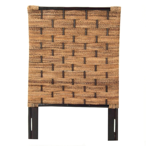 Abaca Weave Headboard Twin Size