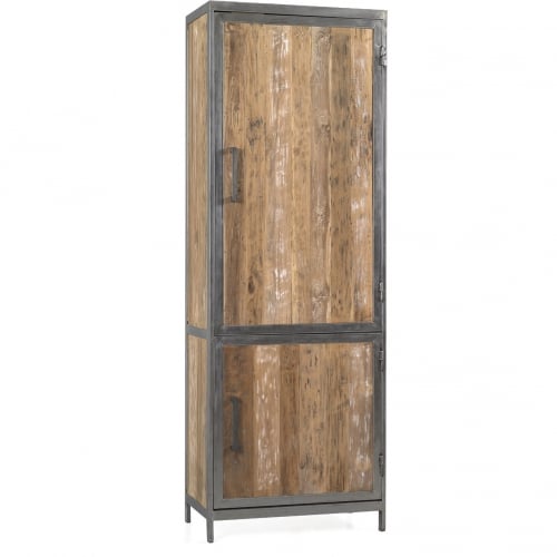 Island Estate Cabinet in Salvaged, Recycled & Reclaimed Teak & Iron