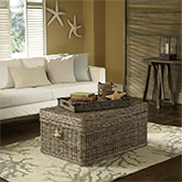 Kubu Grey Coffee Table Trunk