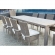 Outdoor Ralph 108" Dining Table in Brushed Grey Salvaged, Recycled & Reclaimed Teak