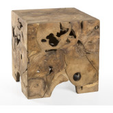 Teak Root End Table