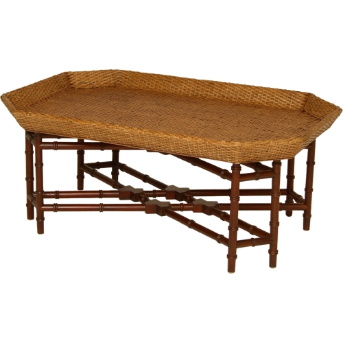 Urban Coffee Table in Rattan