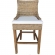 Alfresco Barstool in Kubu Grey Rattan & Fabric Cushion