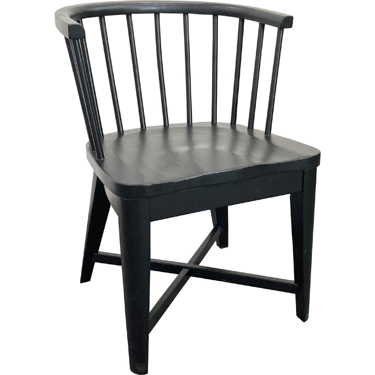 Wood barrel shop dining chairs