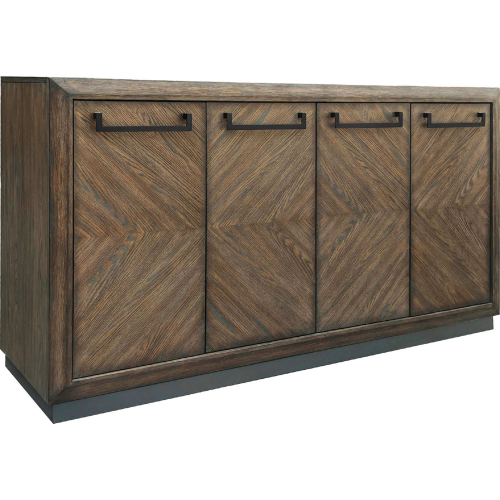 Cedar Fork Dining Sideboard in Smoked Arabica Brown Wood