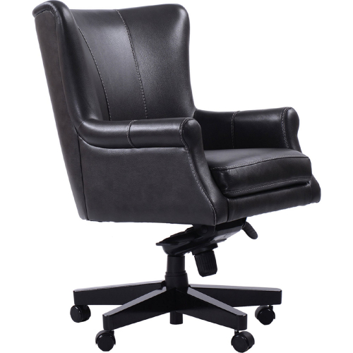 DC129 Office Chair in Cyclone Top Grain Leather & Match