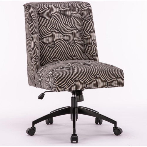 DC503 Desk Office Chair in Maze Ebony Fabric